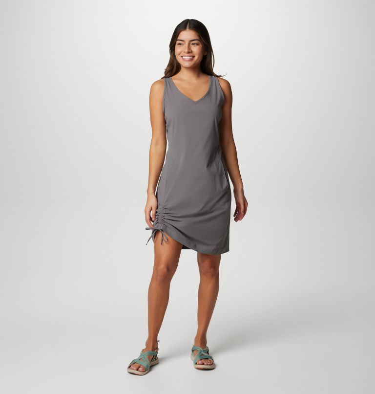 Grey dress casual online