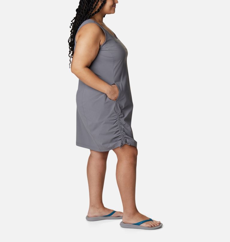 Thumbnail: Women's Anytime Casual III Dress – Plus Size, Color: City Grey, image 3