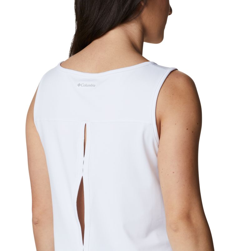 Camiseta blanca de tirantes Active Basic para mujer