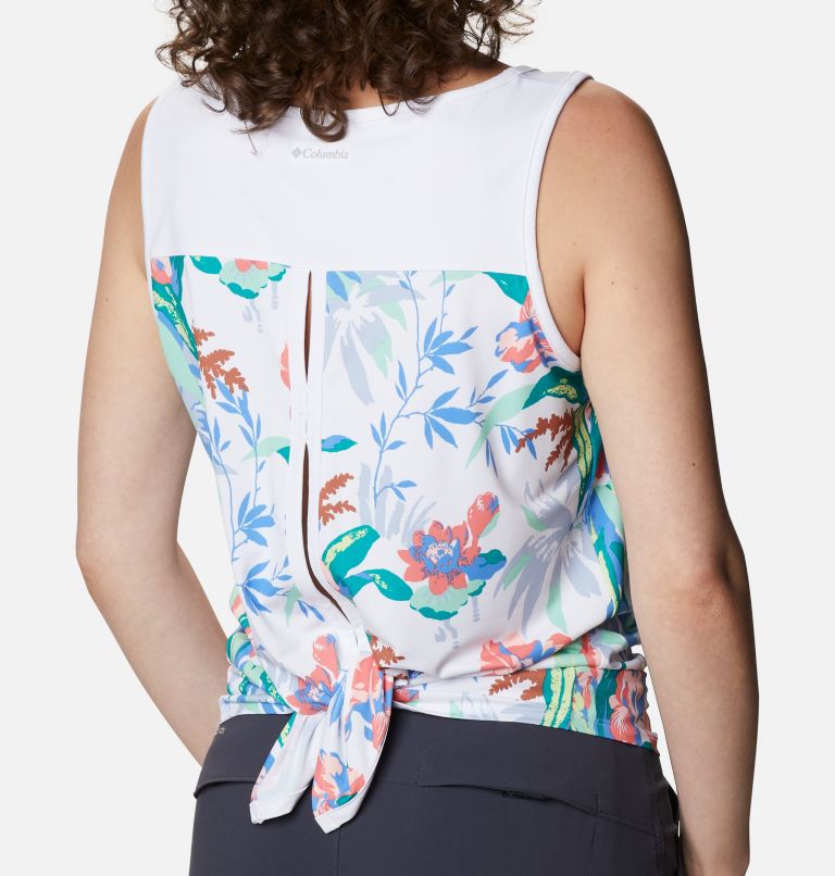 Camisole Chill River pour femme, Color: White, Magnolia Print, image 5