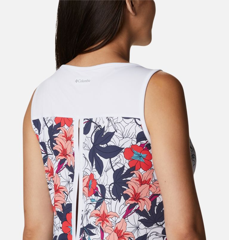 Chill River Tank | 102 | XXL, Color: White Lakeshore Floral Multi, image 5