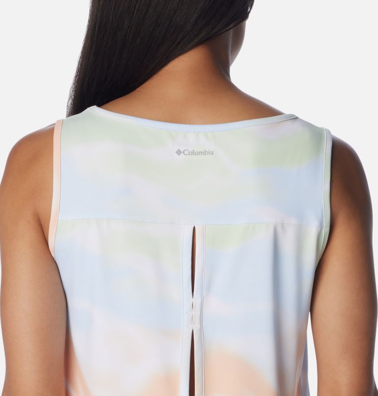 Women's Chill River Tank, Color: White Undercurrent, image 5