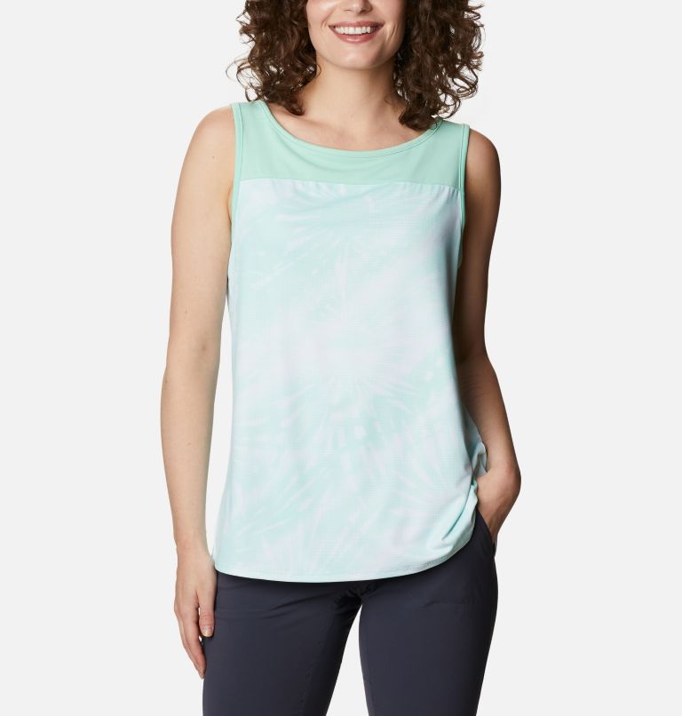Camisole Chill River pour femme, Color: Mint Cay, Sunburst Print, image 1