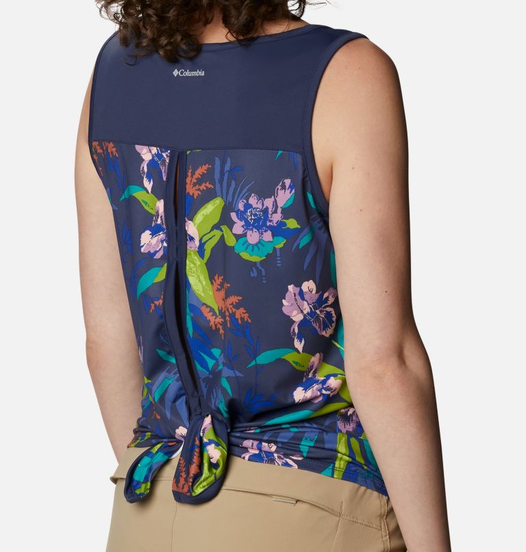 Camisole Chill River pour femme, Color: Lapis Blue, Magnolia Print, image 5