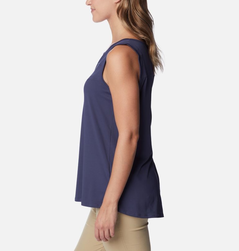 Thumbnail: Camiseta de tirantes técnica Chill River para mujer, Color: Nocturnal, image 3