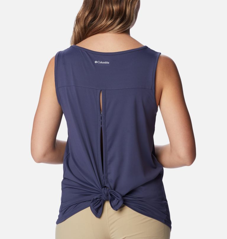 Women's Chill River Tank, Color: Nocturnal, image 6