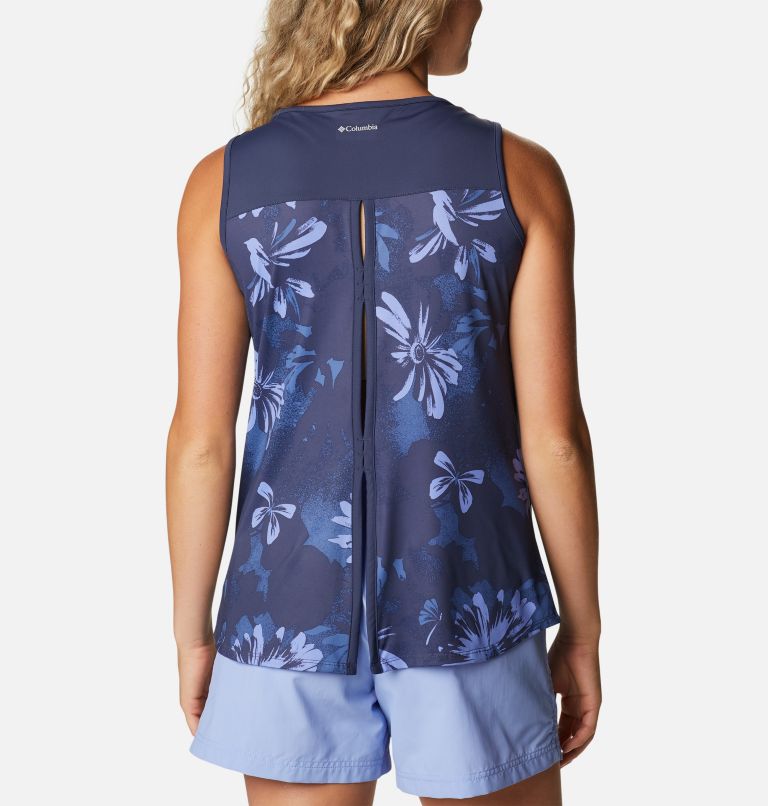Thumbnail: Women's Chill River Technical Tank, Color: Nocturnal Daisy Party, image 2