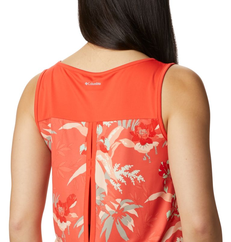 Camisole Chill River pour femme, Color: Bright Poppy, Magnolia Print, image 5