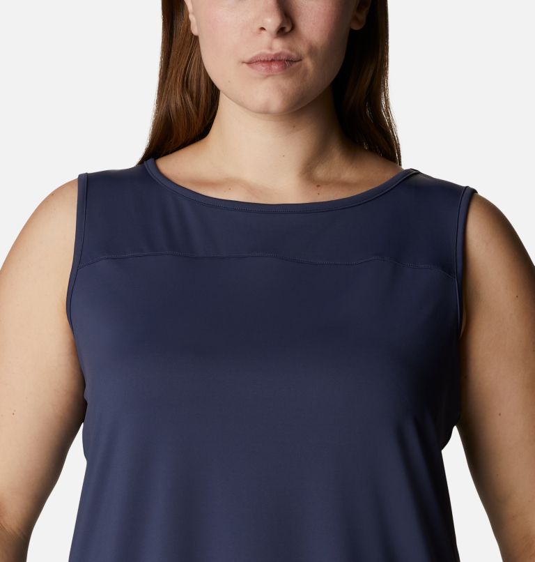 Navy blue tank 2025 top plus size