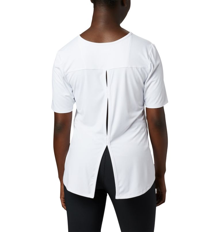 Thumbnail: Women's Chill River Technical T-Shirt, Color: White, image 2