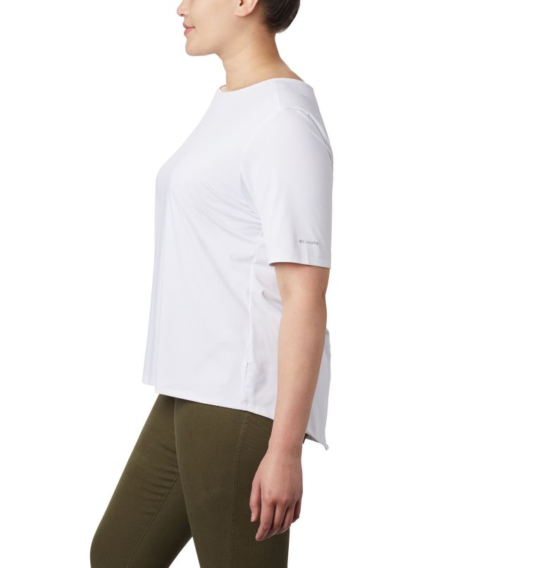 T-shirt à manches courtes Chill River pour femme – Grandes tailles, Color: White, image 3