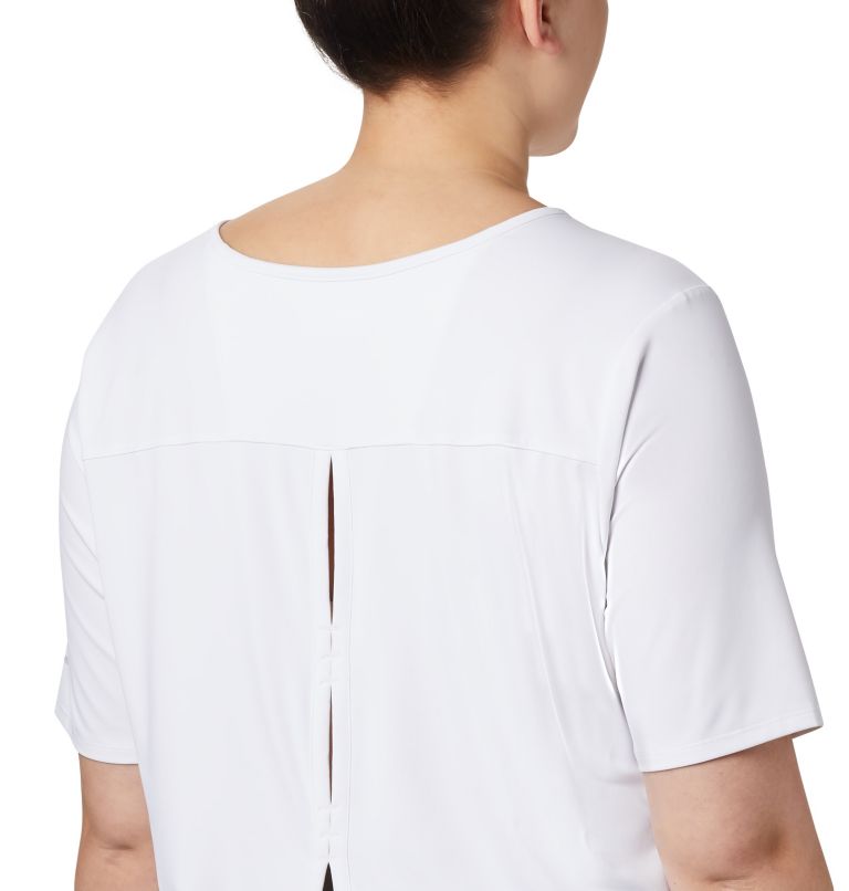 T-shirt à manches courtes Chill River pour femme – Grandes tailles, Color: White, image 4