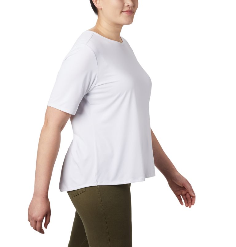 T-shirt à manches courtes Chill River pour femme – Grandes tailles, Color: White, image 5