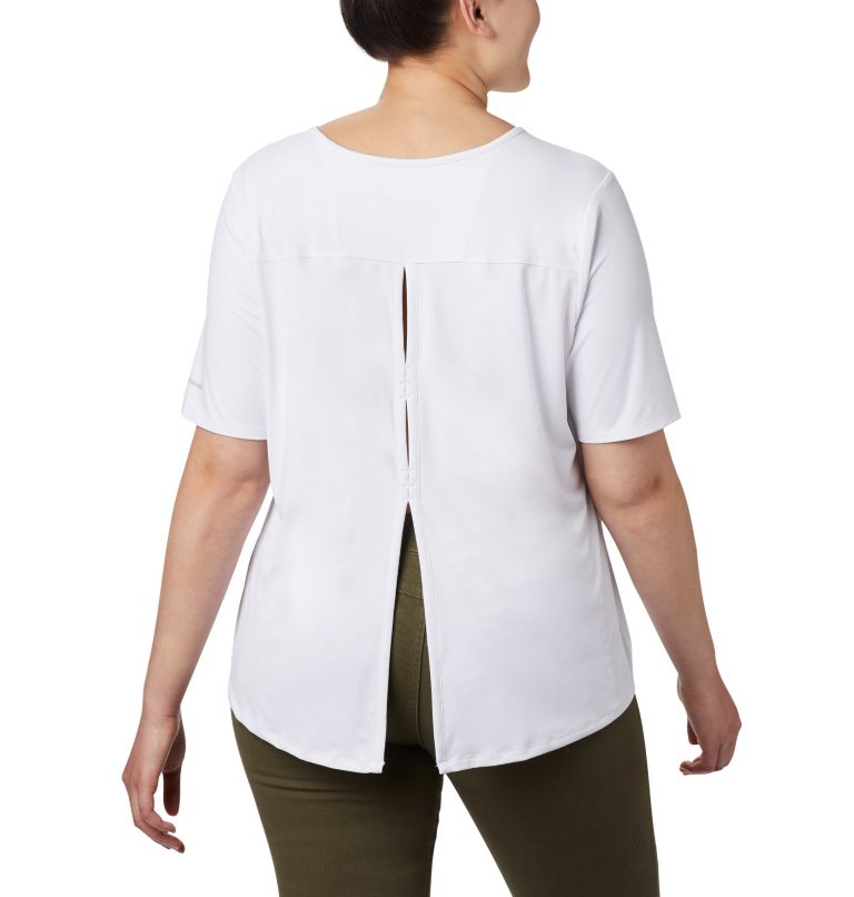 T-shirt à manches courtes Chill River pour femme – Grandes tailles, Color: White, image 2