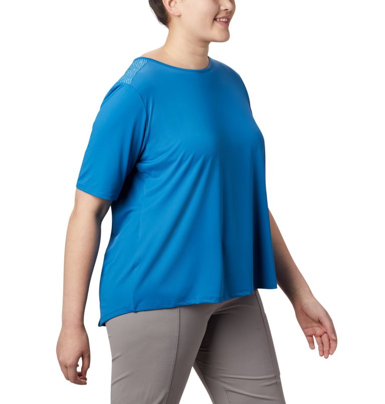 T-shirt à manches courtes Chill River pour femme – Grandes tailles, Color: Dark Pool, Print, image 5
