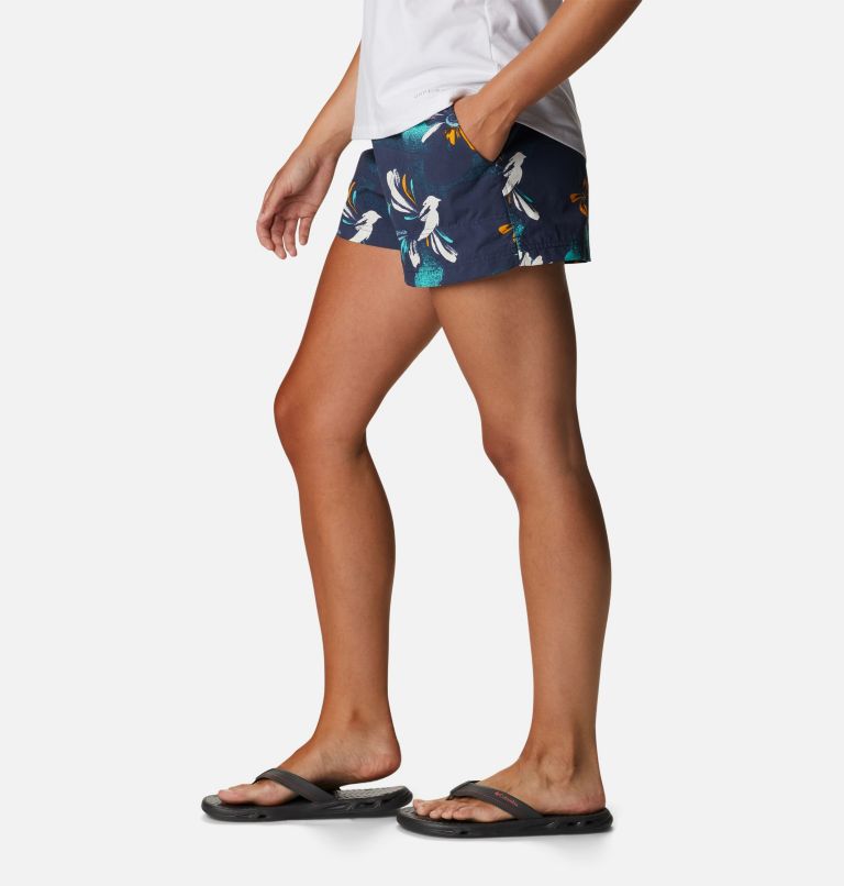 Thumbnail: Women's Sandy River II Printed Shorts, Color: Nocturnal Daisy Party Multi, image 3
