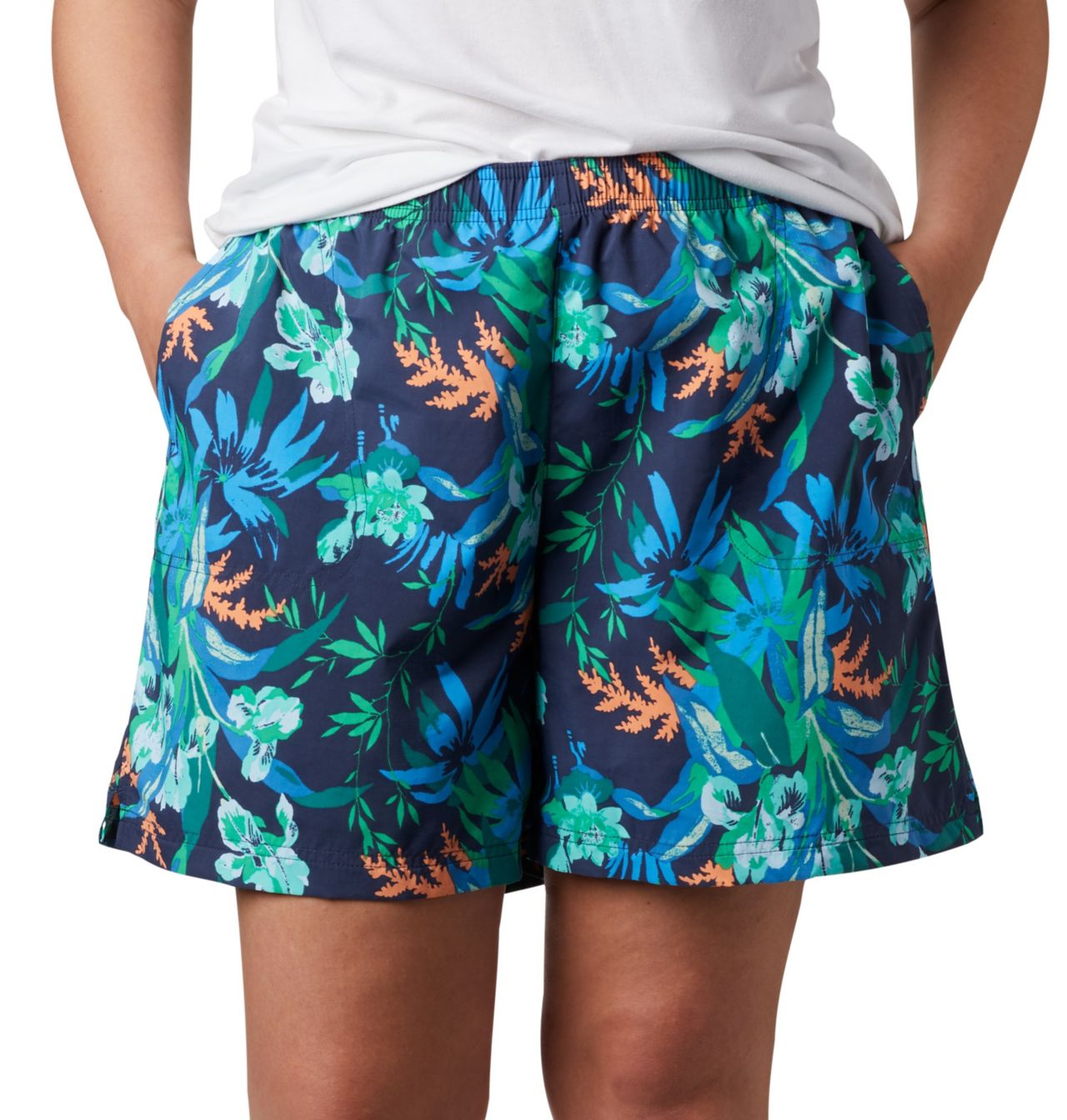 Women's Sandy River™ II Printed Shorts - Plus Size 4