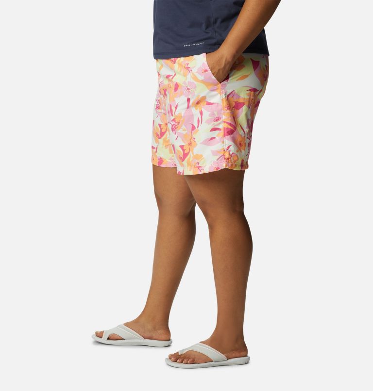 Women's Sandy River II Printed Shorts - Plus Size, Color: Wild Rose, Pop Flora, image 3