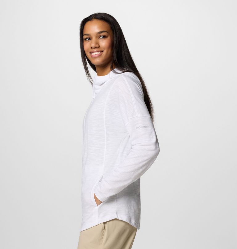 Women's Cades Cove Full Zip Hoodie, Color: White, image 3