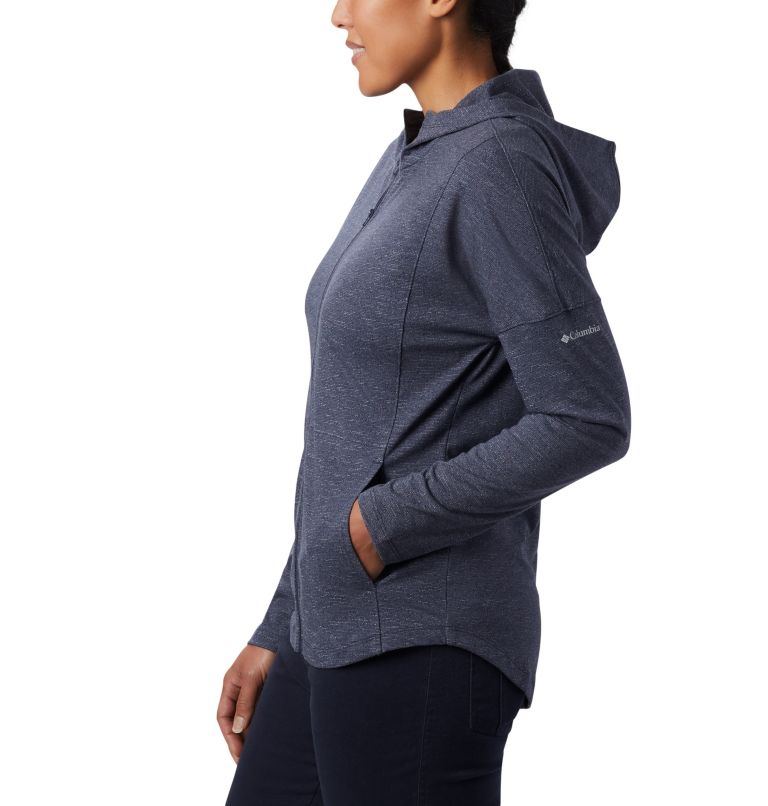 Thumbnail: Women's Cades Cove Full Zip Hoodie, Color: Nocturnal, image 3