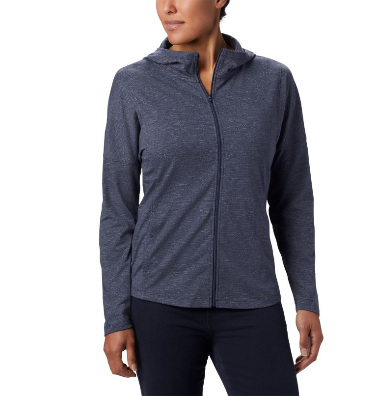 Women's Cades Cove Full Zip Hoodie, Color: Nocturnal, image 1