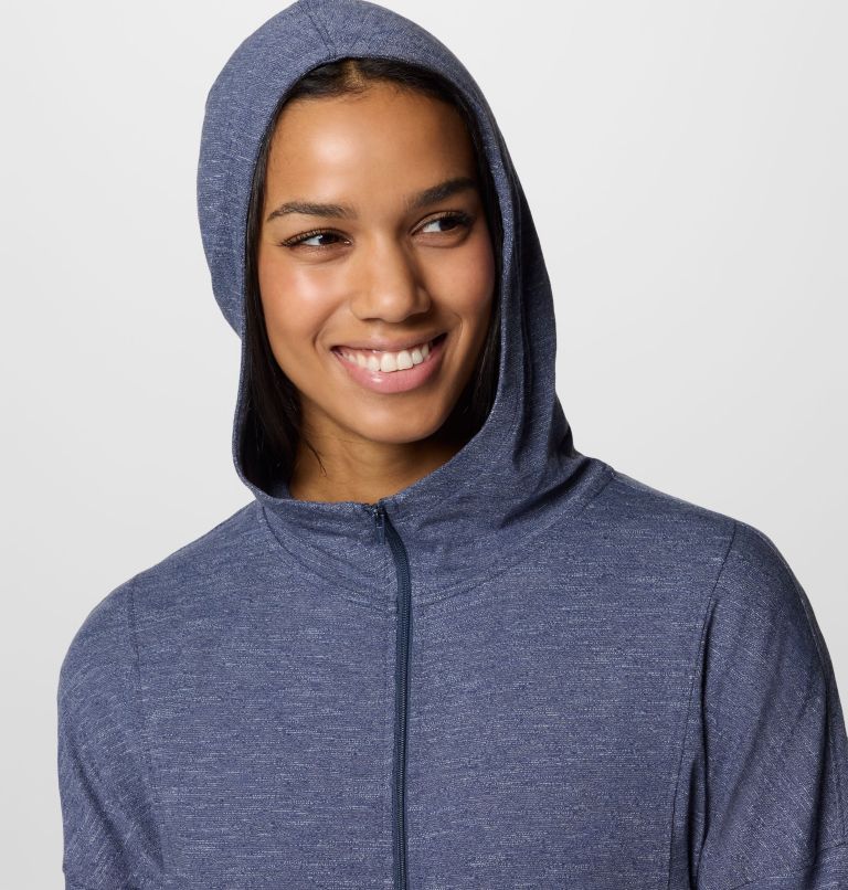 Women's Cades Cove Full Zip Hoodie, Color: Nocturnal, image 4