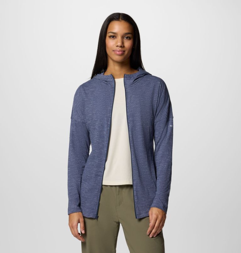 Women's Cades Cove Full Zip Hoodie, Color: Nocturnal, image 5