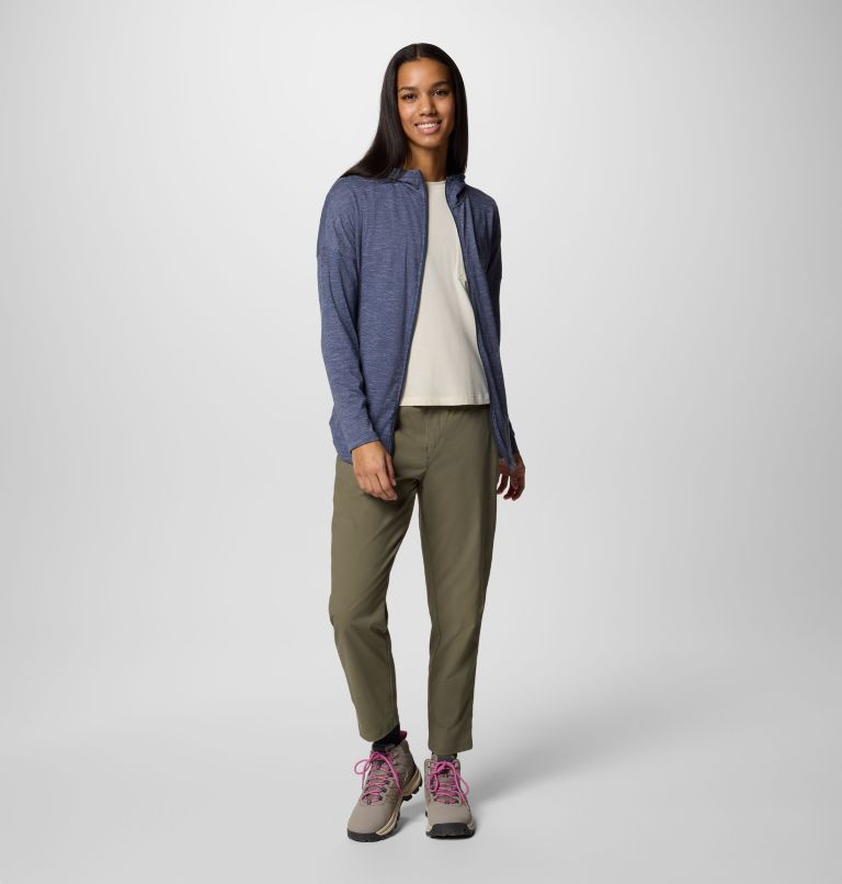 Women's Cades Cove Full Zip Hoodie, Color: Nocturnal, image 6