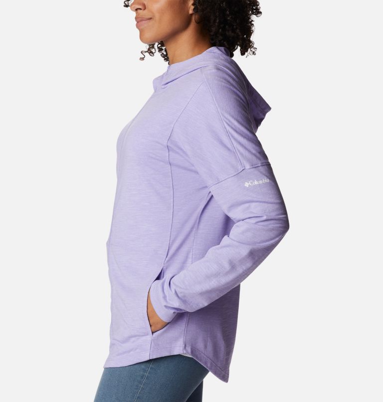 Women's Cades Cove Full Zip Hoodie, Color: Frosted Purple, image 3
