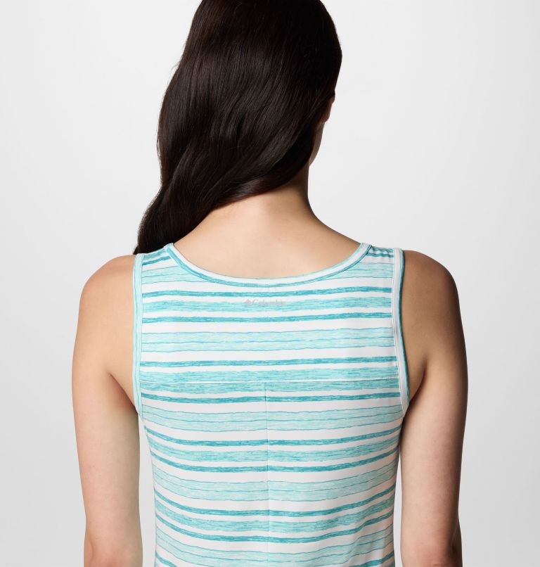 Women's Chill River Printed Dress, Color: Spray Spaced Stripe, image 5