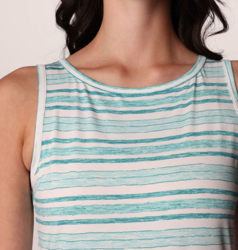 Women's Chill River Printed Dress, Color: Spray Spaced Stripe
