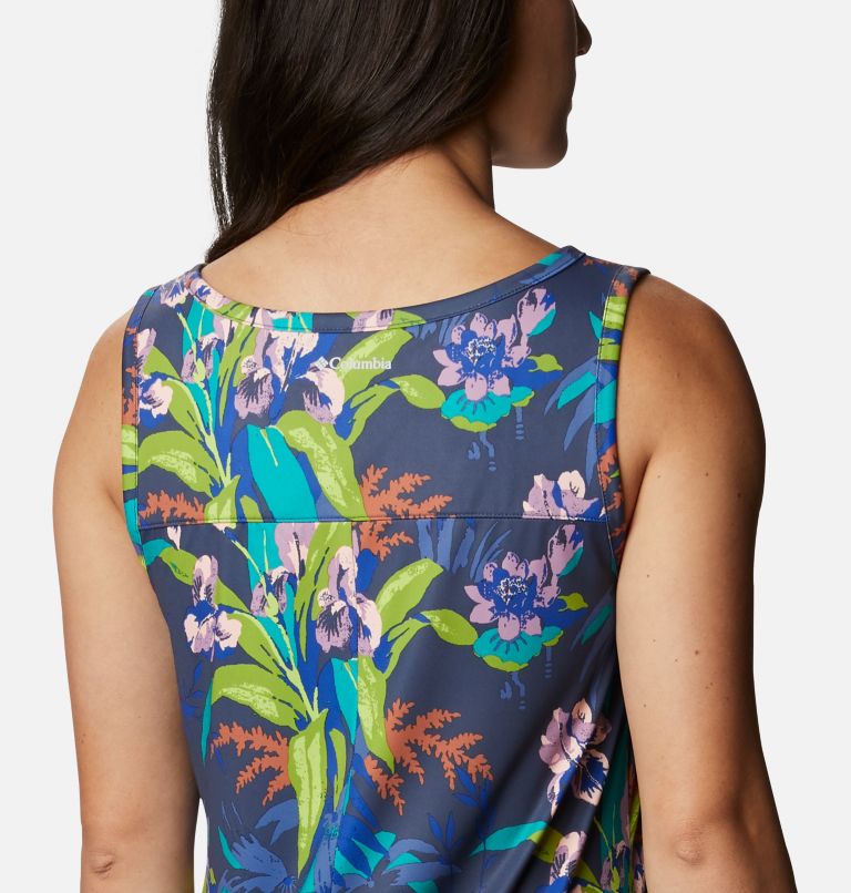 Robe imprimée Chill River Femme, Color: Lapis Blue, Magnolia Print, image 5