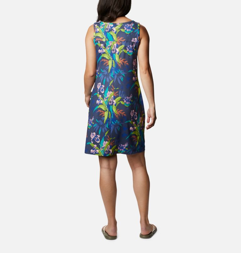 Robe imprimée Chill River Femme, Color: Lapis Blue, Magnolia Print, image 2