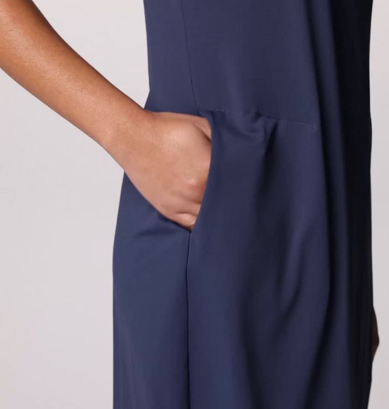 Women's Chill River Dress, Color: Nocturnal