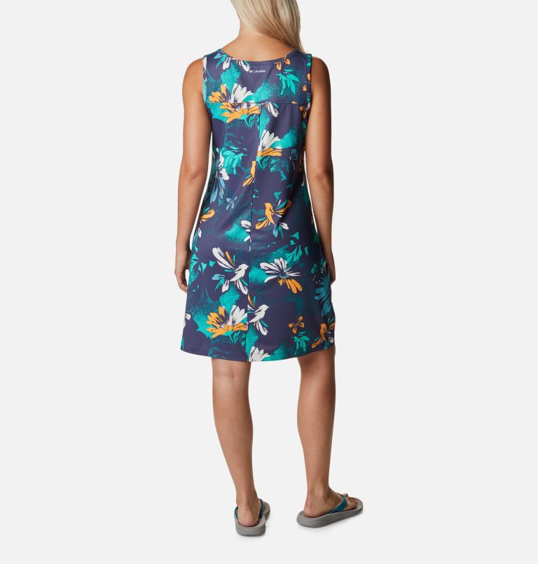 Thumbnail: Women's Chill River Printed Dress, Color: Nocturnal Daisy Party Multi, image 2