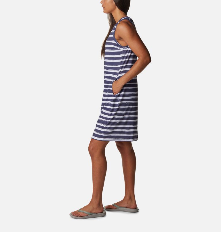 Chill River Printed Dress, Color: Nocturnal Brush Stripe