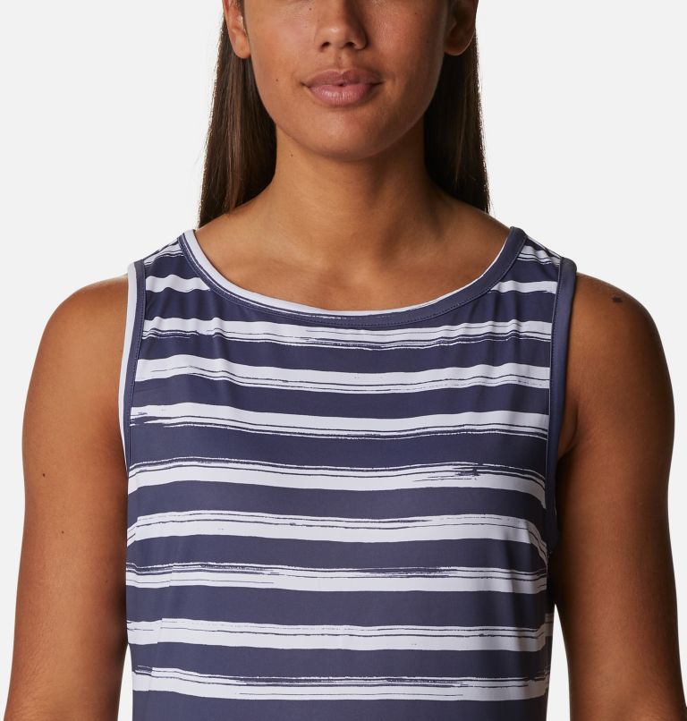 Robe imprimée Chill River Femme, Color: Nocturnal Brush Stripe, image 4