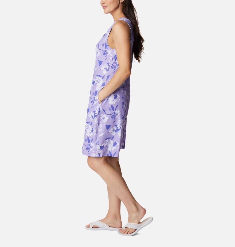 Robe imprimée Chill River Femme, Color: Frosted Purple, Pop Flora Tonal, image 3