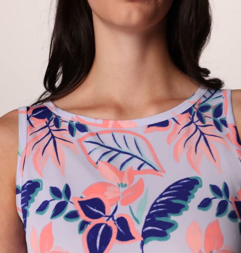 Women's Chill River Printed Dress, Color: Snowdrift Pasteled