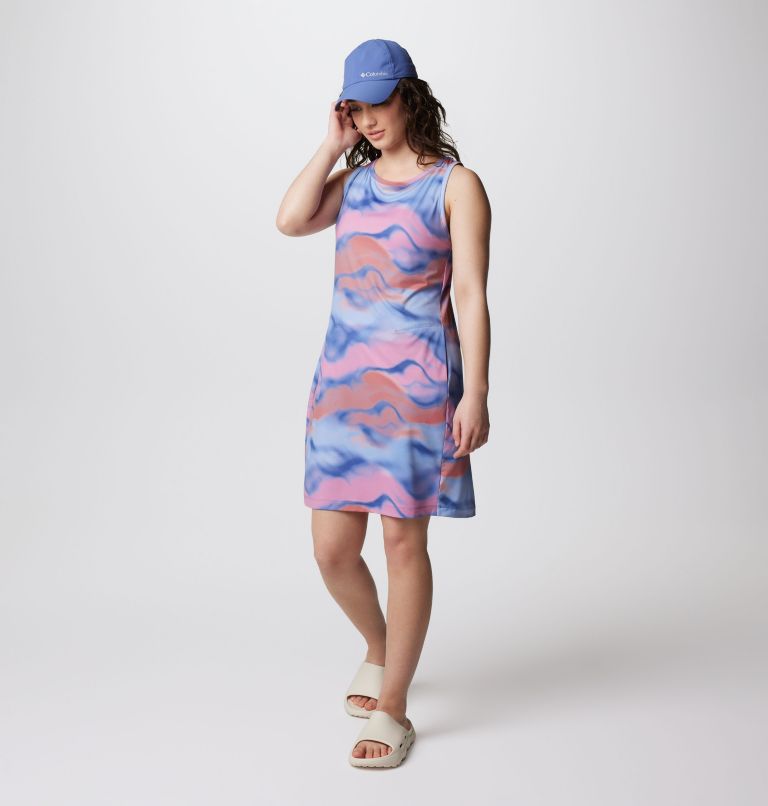 Women's Chill River Printed Dress, Color: Eve Undercurrent, image 3