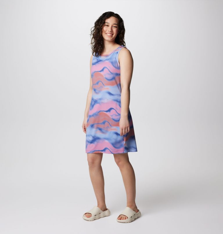 Women's Chill River Printed Dress, Color: Eve Undercurrent, image 4