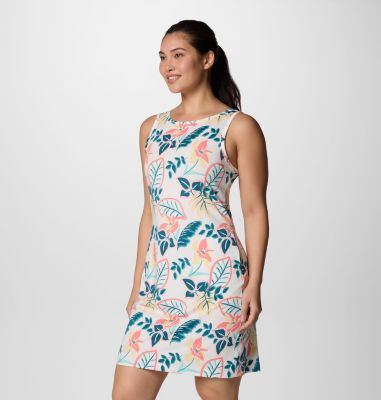 Women's Chill River Printed Dress, Color: Alpenglow Pasteled, image 15