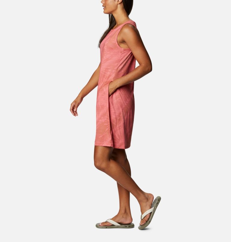 Robe imprimée Chill River Femme, Color: Salmon Tonal Sunburst Print, image 3
