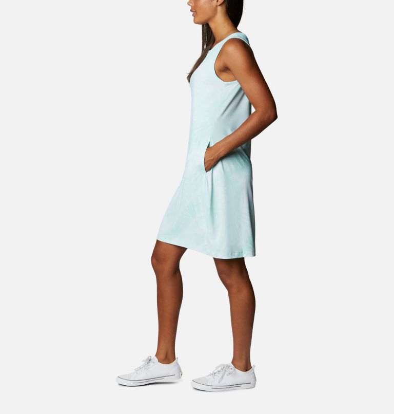 Chill River Printed Dress | 368 | XS, Color: Mint Cay Tonal Sunburst Print, image 3