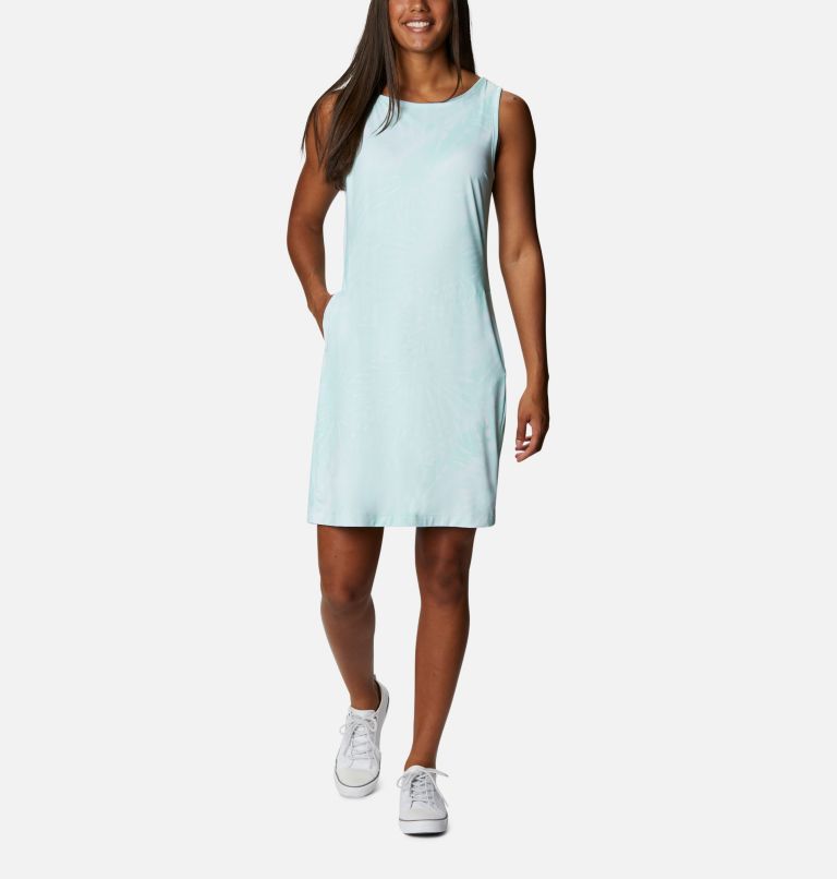 Chill River Printed Dress | 368 | XS, Color: Mint Cay Tonal Sunburst Print, image 1