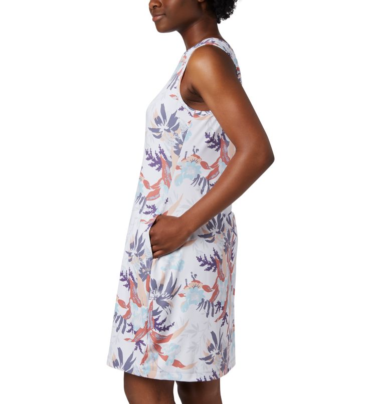 Chill River Printed Dress | 556 | S, Color: New Moon Magnolia Print, image 3