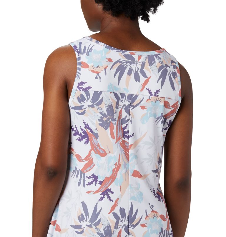 Chill River Printed Dress | 556 | S, Color: New Moon Magnolia Print, image 5