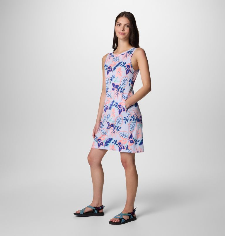 Vestido estampado Chill River para mujer, Color: Snowdrift Pasteled, image 3