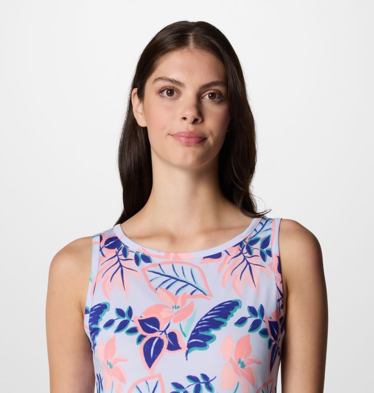Vestido estampado Chill River para mujer, Color: Snowdrift Pasteled, image 4