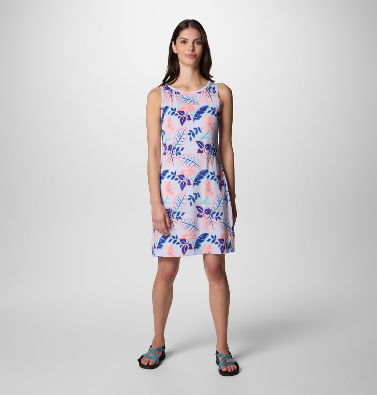 Vestido estampado Chill River para mujer, Color: Snowdrift Pasteled, image 1